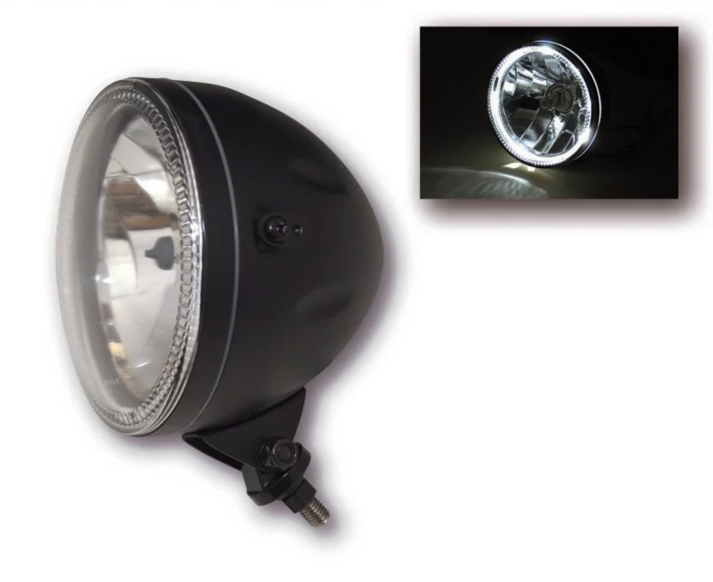 BIHR LED-Frontleuchten mit Umrandung schwarz