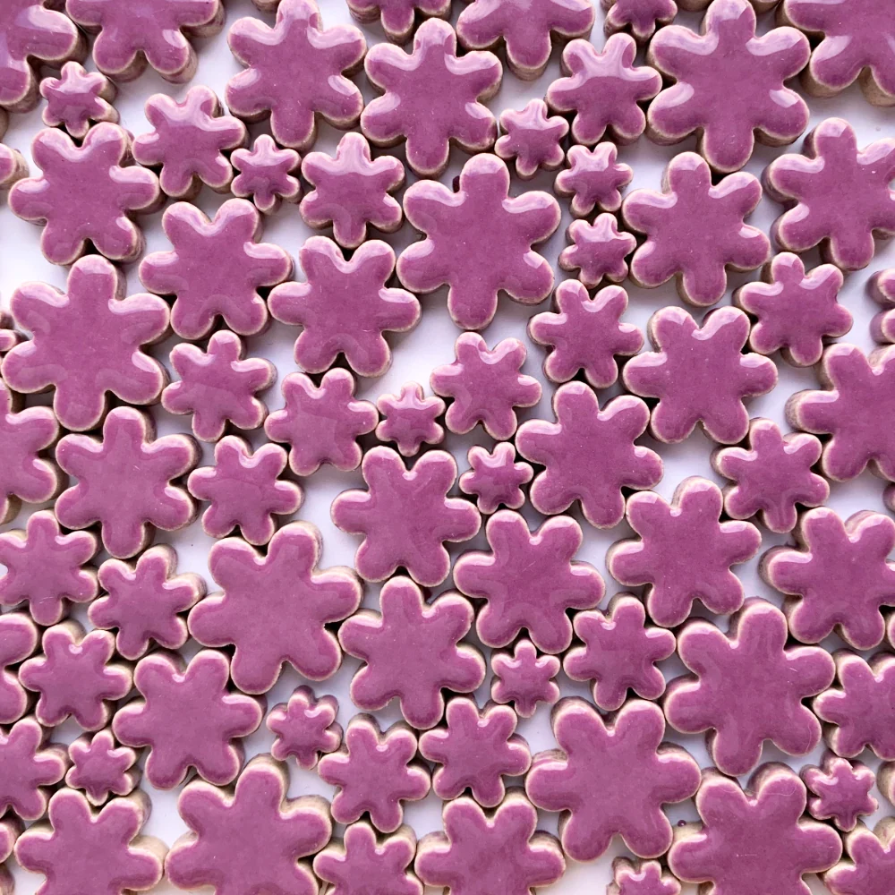 Charms Blumen Violett