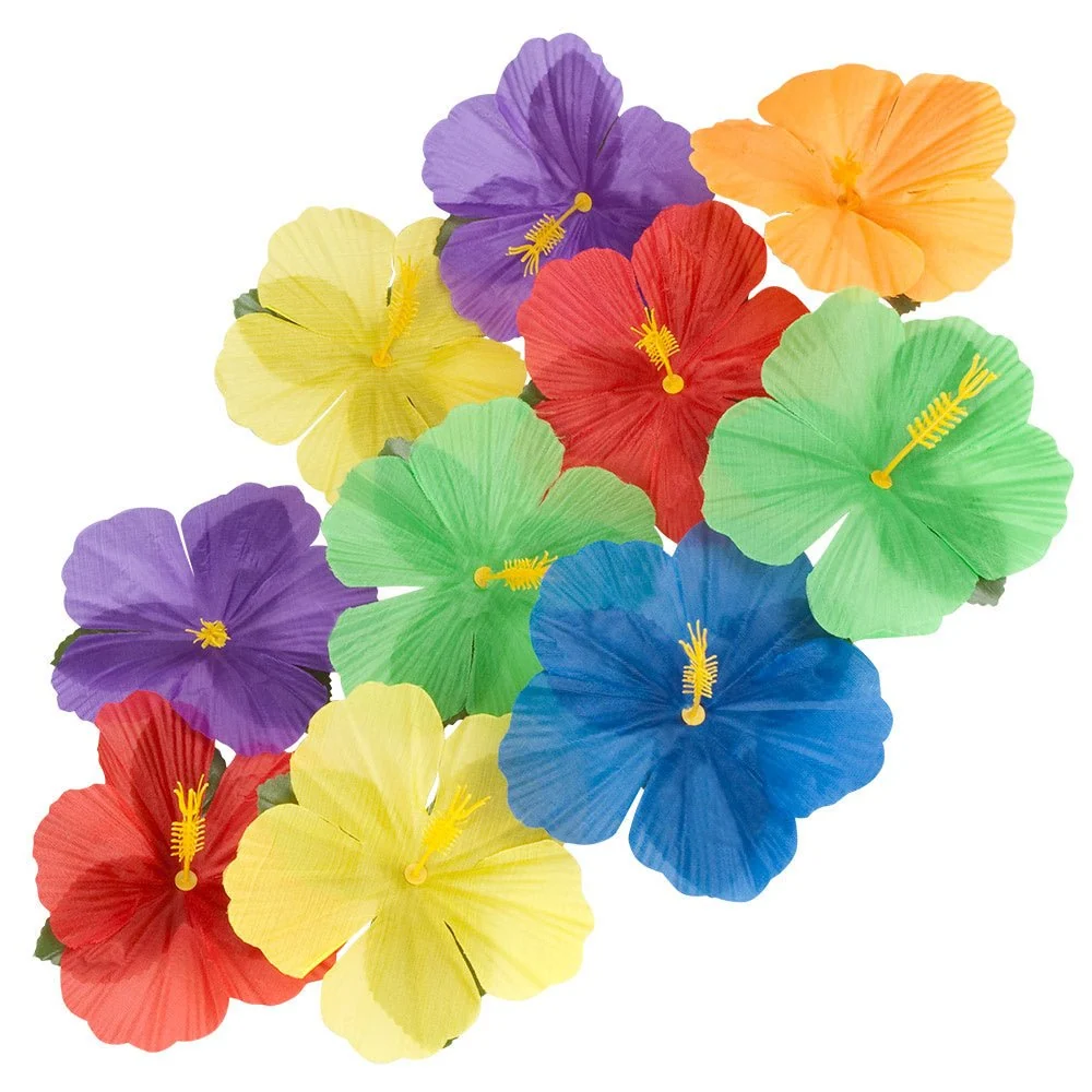 Hawaii Dekoration Blumen 24Stk