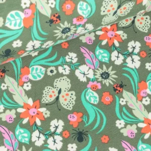 Sweatshirtstoff Freren schlamm Pastelltöne