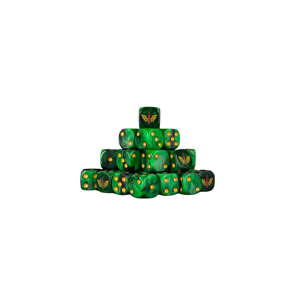 Angels Death Dice 16mm Round (25 Stück)