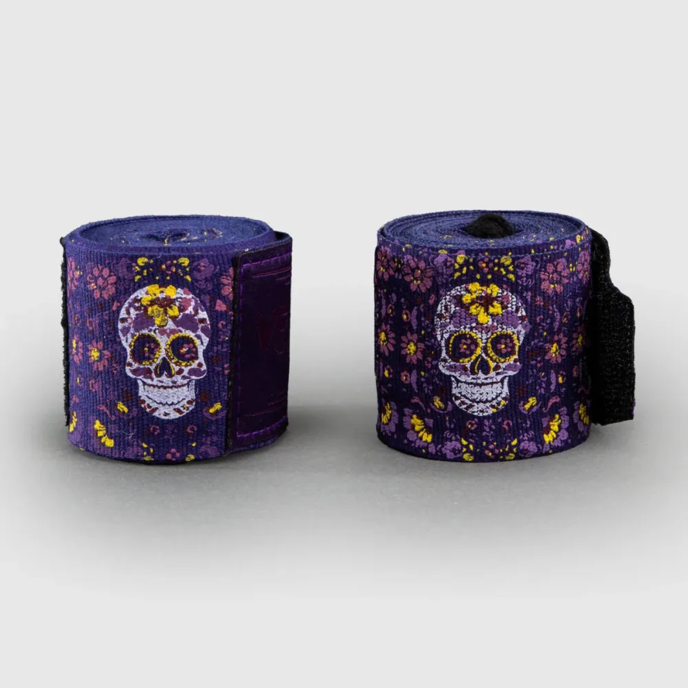Boxbandagen Venum Santa Muerte Lila