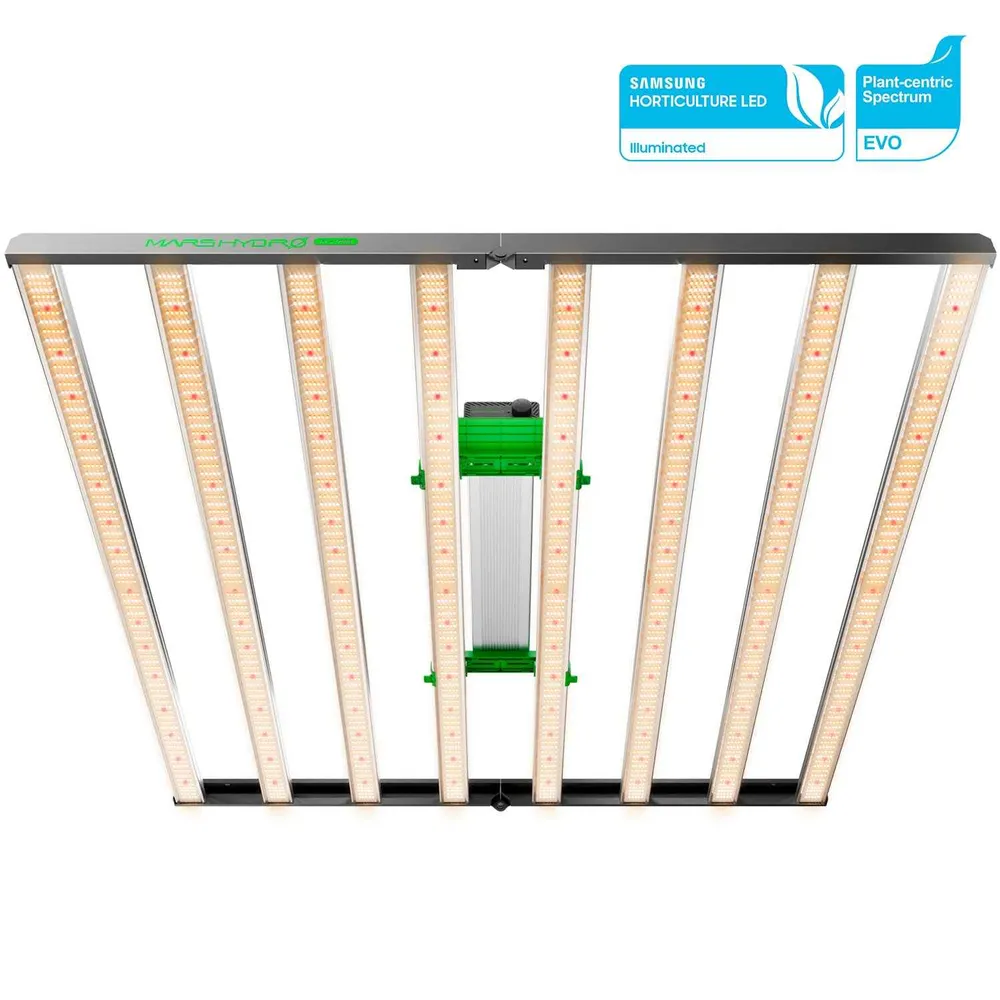 Mars Hydro FC1000W-EVO 1000W Samsung LM301H EVO LED-Pflanzenlampe – Kommerzielle CO₂-Vollspektrum-Pflanzenlampe für große...