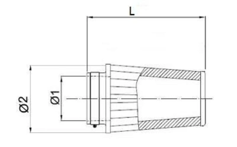 BMC Luftfilter konisch Ø 60 mm - FBSS60-85