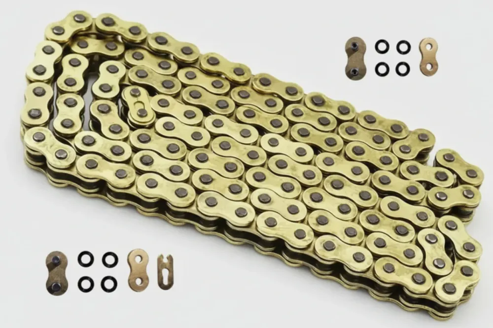 Hochleistungs-Antriebskette mit goldenem X-Ring: Yamaha Fazer 8 (2011)