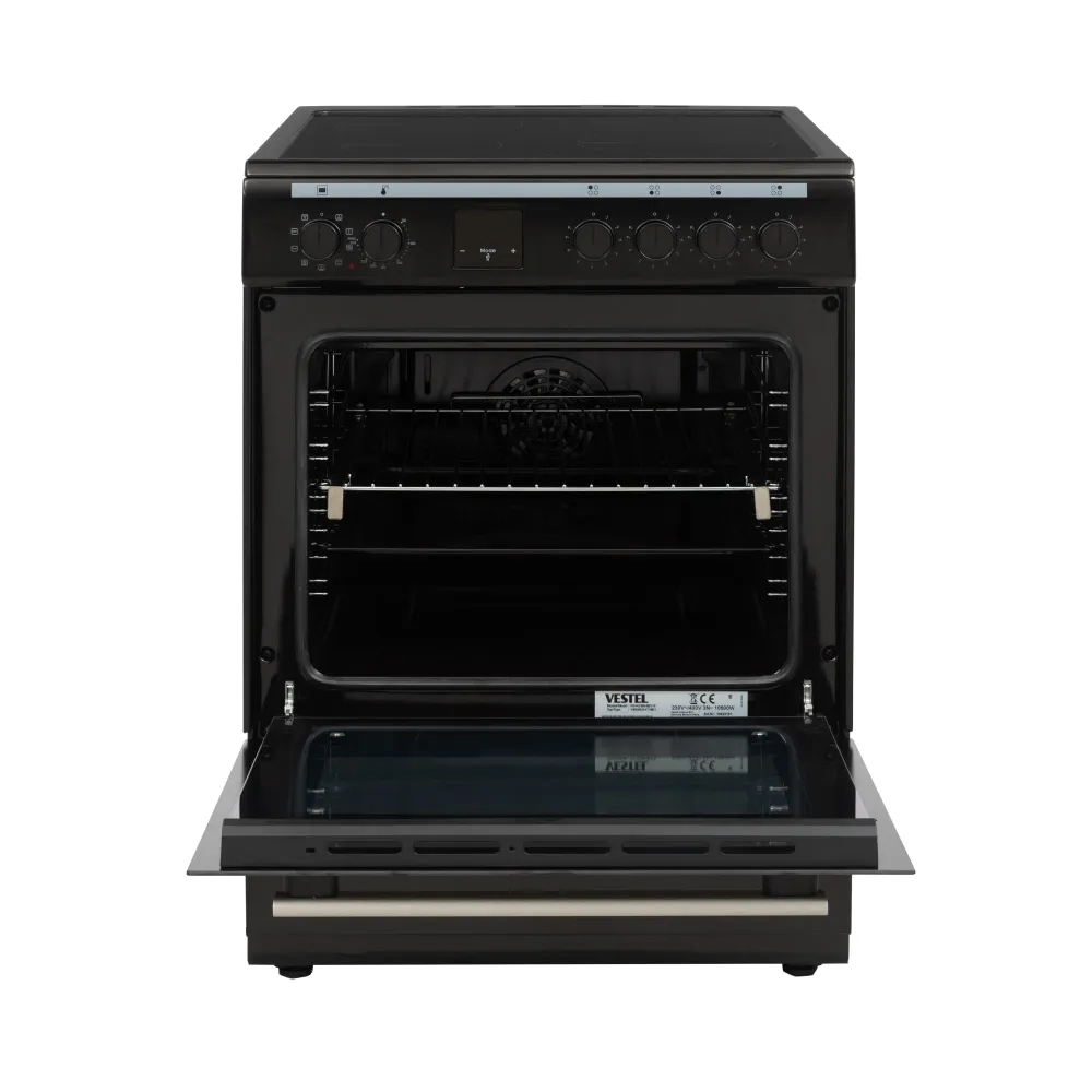 VESTEL Kochherd freistehend VG-KC6IN4BX10, Induktion, 230/400V