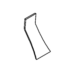 Plaque -Abdeckeisen Nylon Caric 30% F.Vetro Lelit