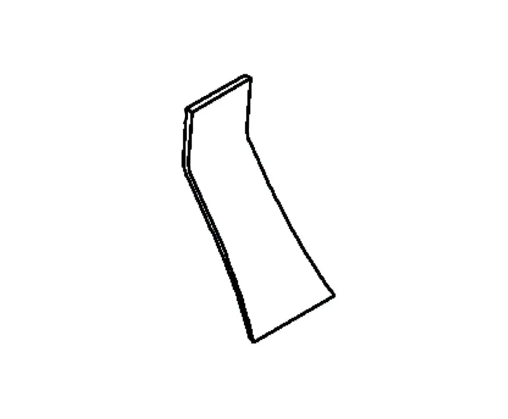 Plaque -Abdeckeisen Nylon Caric 30% F.Vetro Lelit