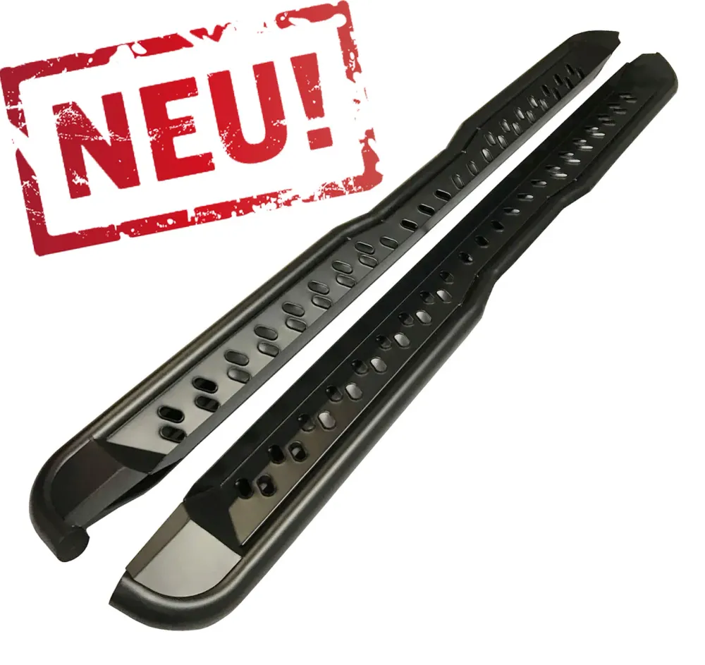 Ford Ranger Trittbretter „RockSlider“ Bj. 16-21, schwarz, Paar