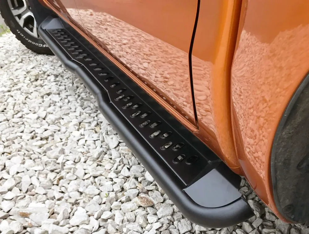 Ford Ranger Trittbretter „RockSlider“ Bj. 16-21, schwarz, Paar