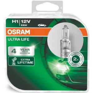 OSRAM Ersatzlampe H1 ULTRA LIFE 12V 55W P14,5s