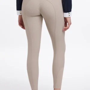 Isabelle Damen Reithose mit Vollbesatz Almond 36