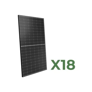 Set mit 18 doppelseitigen Photovoltaik-Solarmodulen 500W tot. 9000W mono Peimar...