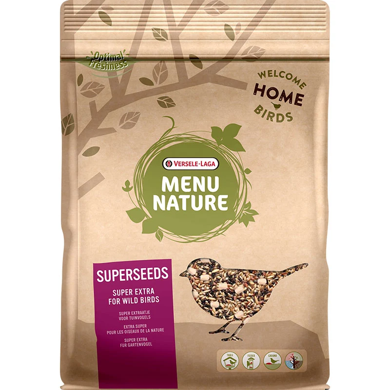 Superseeds, Top Saatenmischung für Gartenvögel, 1kg