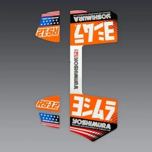 YOSHIMURA RS-12 Aufkleber Kit