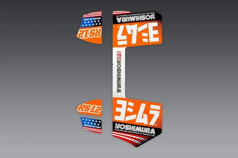 YOSHIMURA RS-12 Aufkleber Kit