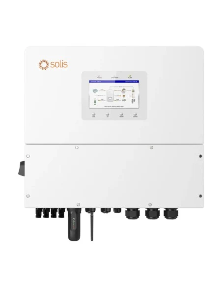 Dreiphasiges Photovoltaik-Kit 13090W Wechselrichter Solis 12kW Lithium 15.66kWh Weco...