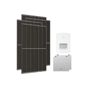 Einphasige Photovoltaik-Kit 3150W Wechselrichter Solis 3kW Akku Dyness 10.24kWh
