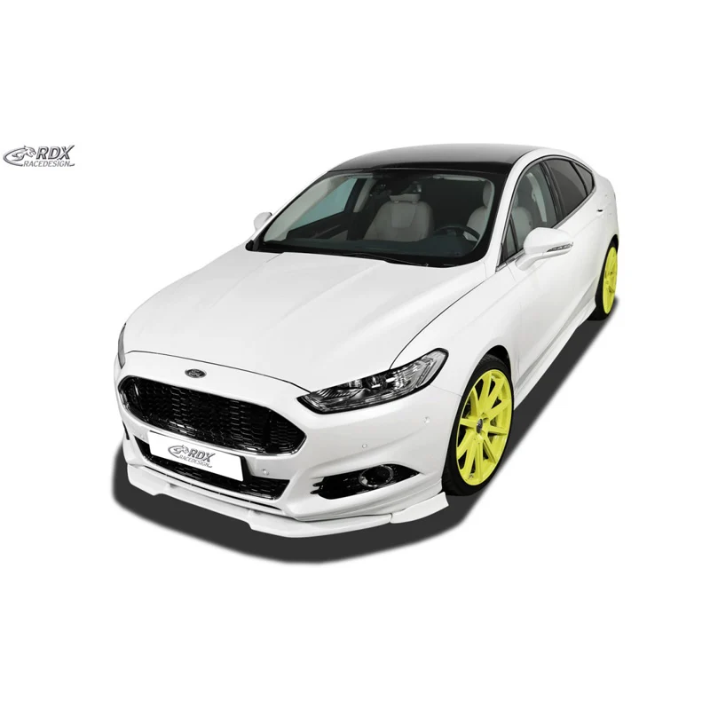 RDX Racedesign, Frontspoiler Vario-X passend für Ford Mondeo V ST-Line 2014- (PU), PU-Rim, Unlackiert