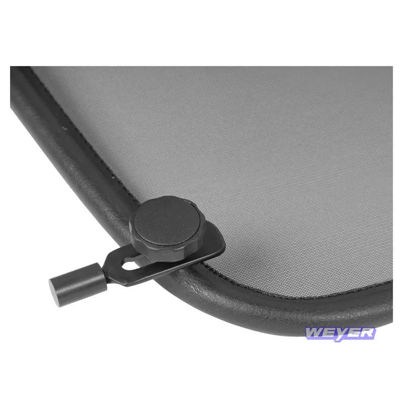 WEYER, Windschott Weyer Basic Line passend für Audi A3 (8V) Cabrio 2014-, Stahl, Textil, Schwarz