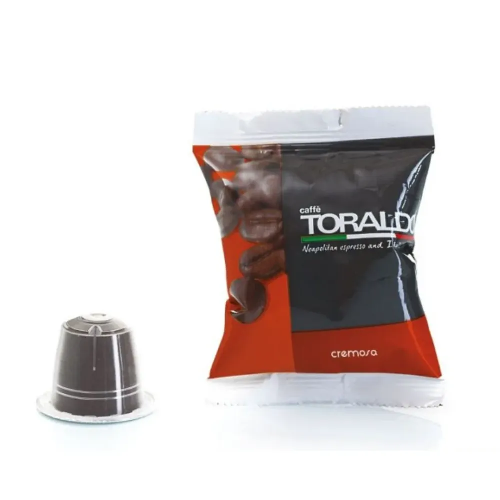 100 Kaffeekapseln Toraldo Creamy Blend Nespresso-kompatibel