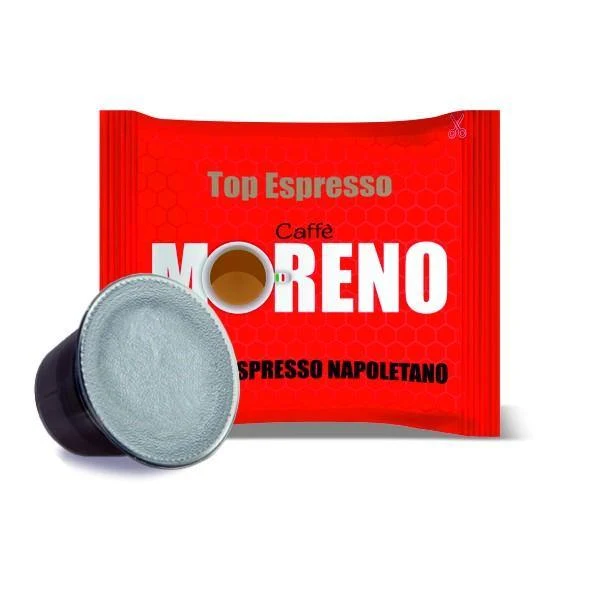 100 Kapseln Caffè Moreno Top Espresso Blend kompatibel mit Nespresso