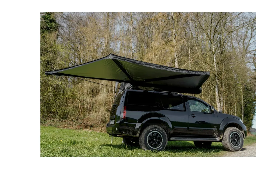 180° Car Awning Right-Side