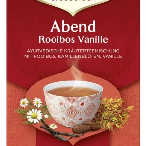 Abend Tee Rooibos Vanille Bio 17 Filterbeutel Yogi Tea