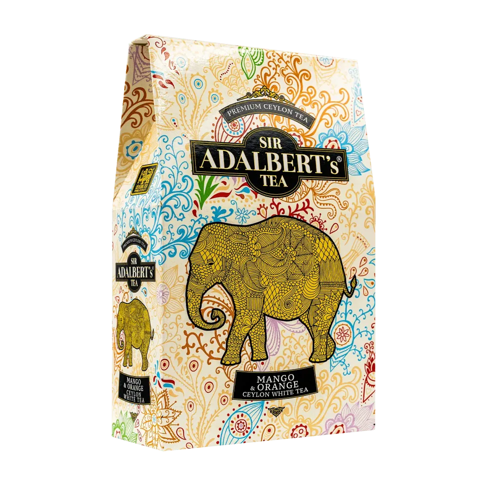 Adalbert's Tea Schwarzer & Orangen-Weißer Tee – 80 g Kohlenhydrate
