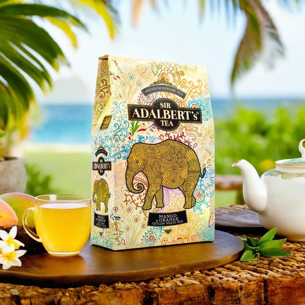 Adalbert's Tea Schwarzer & Orangen-Weißer Tee – 80 g Kohlenhydrate