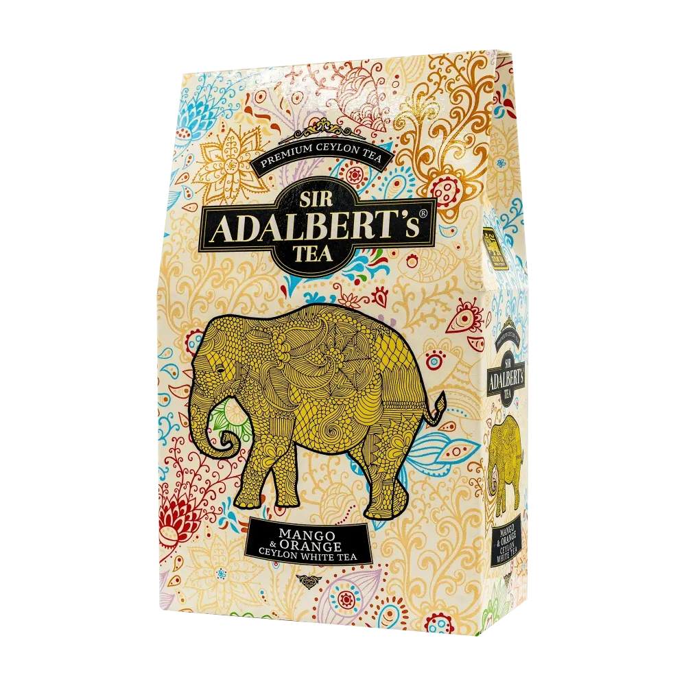 Adalbert's Tea Schwarzer & Orangen-Weißer Tee – 80 g Kohlenhydrate