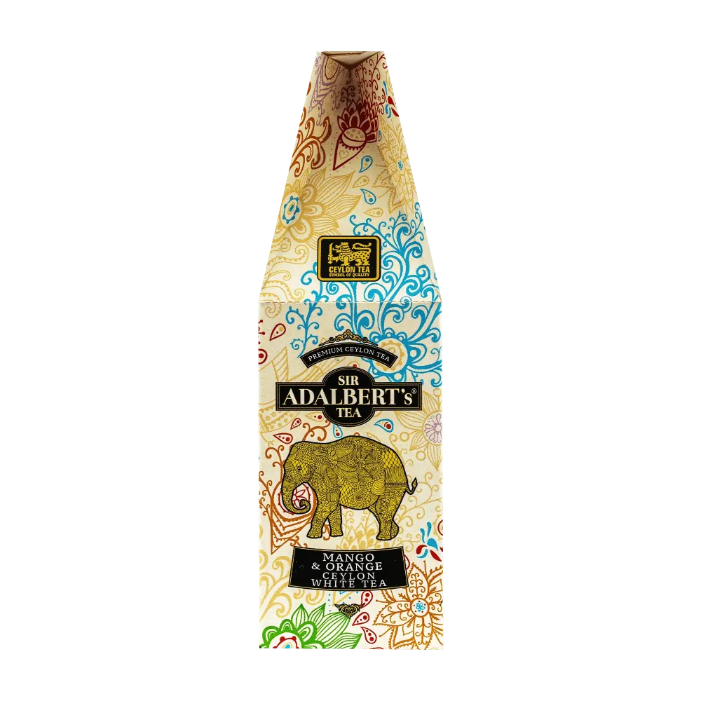 Adalbert's Tea Schwarzer & Orangen-Weißer Tee – 80 g Kohlenhydrate