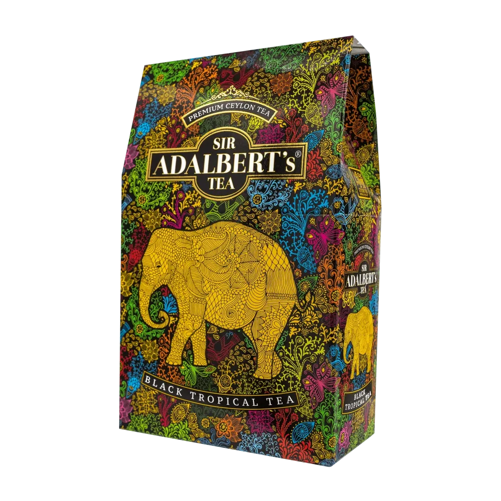 Adalbert's Tea SCHWARZER TROPISCHER TEE – 100 gw kartoniku