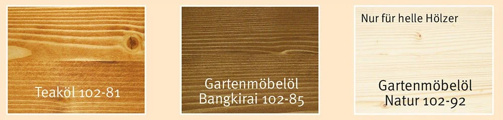 AURO Gartenmöbelöl Classic Nr. 102 _ Natur