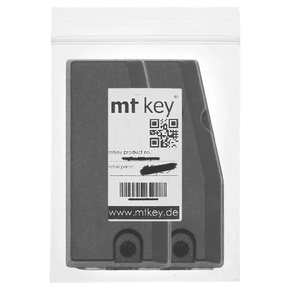 2X Auto Schlüssel Transponder Wegfahrsperre Texas CRYPTO 4D / Typ: ID68 4D68 (ID4D68) / Material: Karbon / programmierbar...