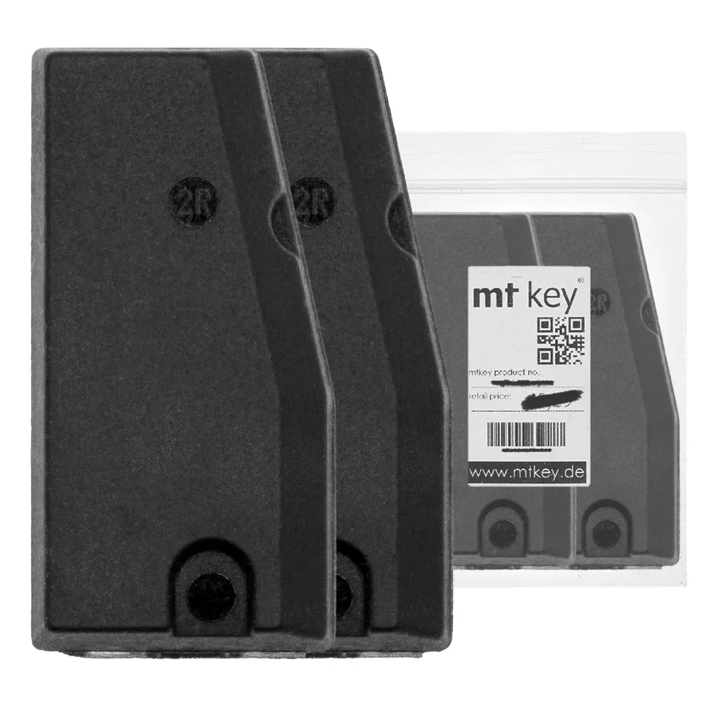 2X Auto Schlüssel Transponder Wegfahrsperre XHORSE VVDI XT1M für MEGAMOS AES / Typ: MQB 48 / Material: Karbon / programmie...
