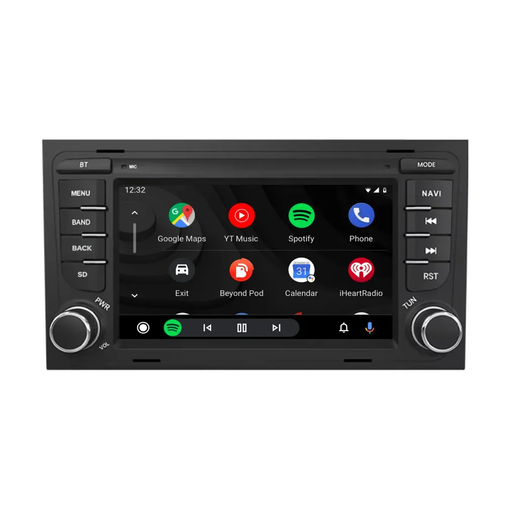 Avison Navigations-Autoradio für Audi A4 mit CarPlay, Android Auto, DAB+, Bluetooth und WLAN
