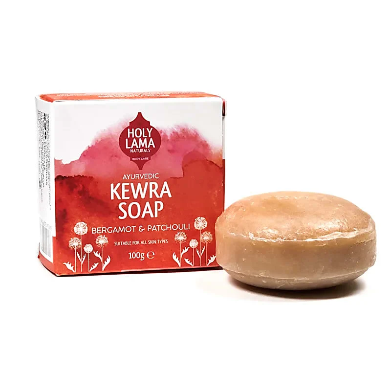 Ayurvedische Seife "Kewra" mit Bergamot & Patchouli