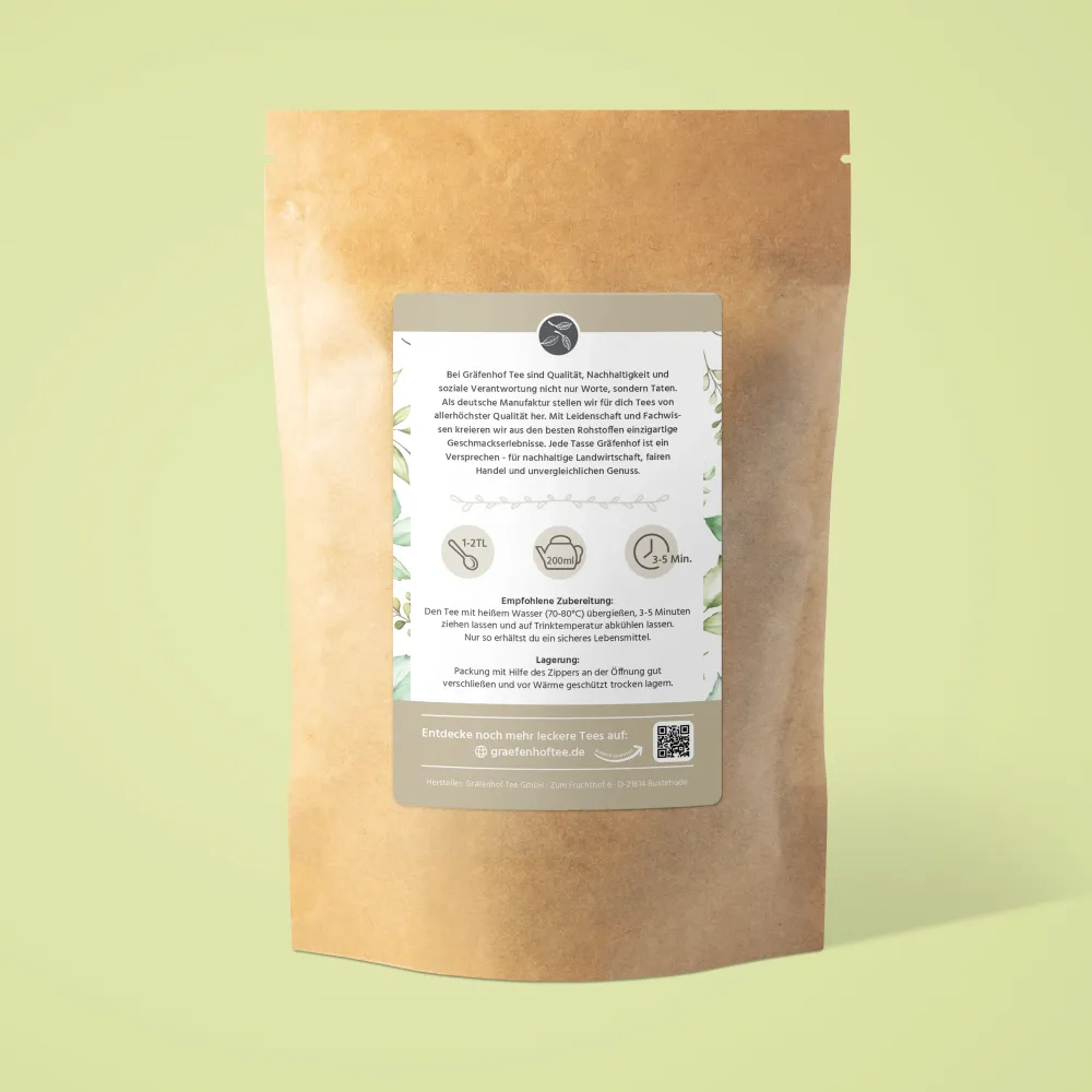 BIO Weißer Tee Mango Maracuja · 100 g lose