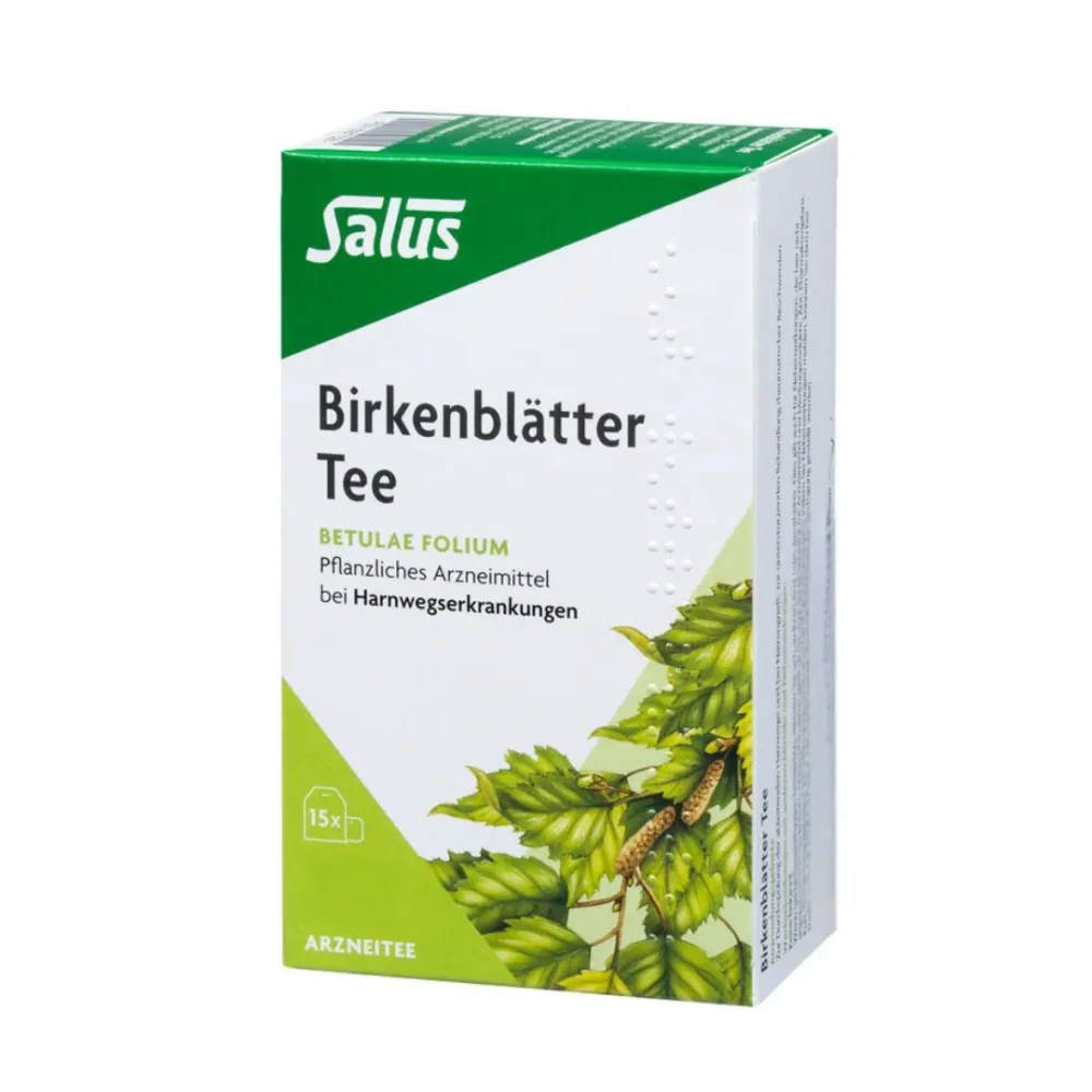 Birkenblätter Arzneitee Bio 15 Filterbeutel Salus