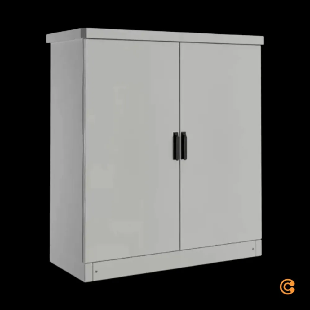 B-Ware Rittal Schaltschrank Gehäuse Cs 9784,540 Aluminium Doppeltürig Siehe Text/F779