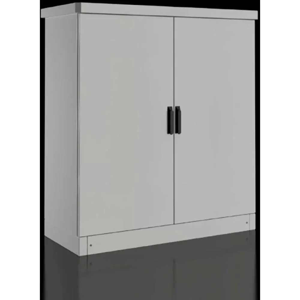 C-Ware Rittal Schaltschrank Gehäuse Cs 9784,540 Aluminium Doppeltürig Siehe Text/F206
