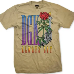 DGK Always Lit Tee Khaki