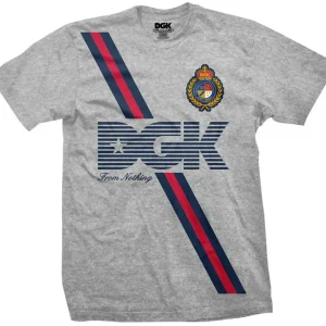 DGK Crest Tee Charcoal Heather