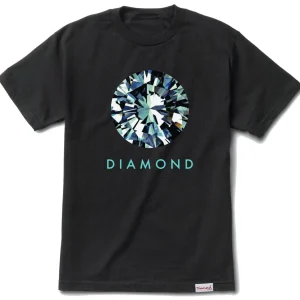 Diamond Dispersion Tee Black