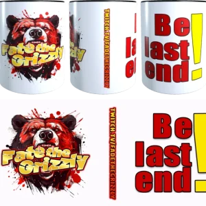 Die FateTheGrizzly Tasse / belastend / Two Tone