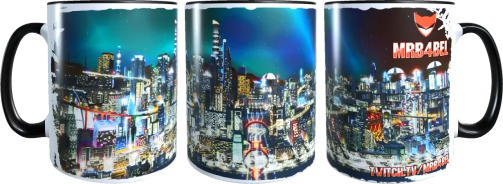 Die MrB4bel Neo Babelon Tasse Schwarz