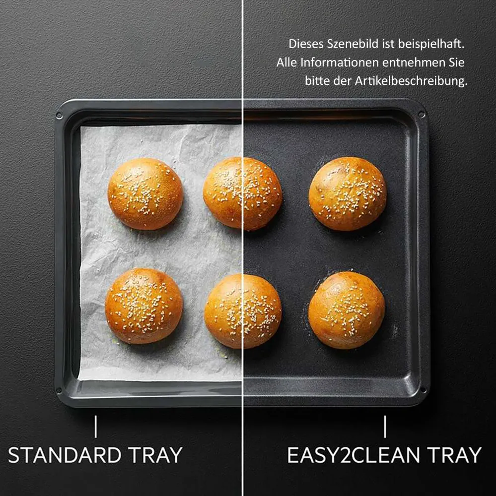 Easy2Clean Antihaft- flaches Blech mit Keramikbeschichtung