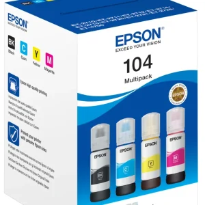 EPSON Multipack Tinte 104 CMYBK T00P640 EcoTank ET-2710 4-color