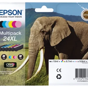 EPSON Multipack Tinte 24XL 6-color T243840 XP 750/850 6x500 Seiten